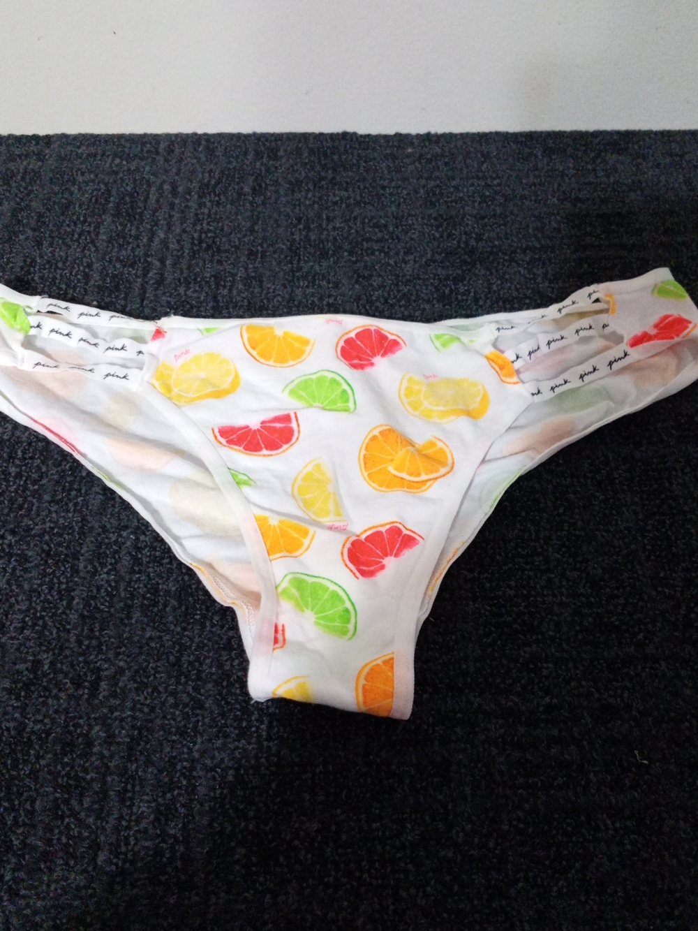 Citrus Print Bikini Bottoms